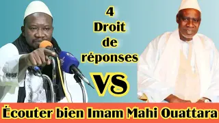 Imam Mahi Ouattara Répondre 4 fois Ousmane Cherif madame haidara écouter jusqu'à la fin