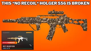 THIS *NO RECOIL* HOLGER 556 BUILD IS BROKEN - ( BEST HOLGER 556 BUILD ) - WARZONE 3