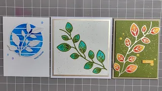 WHAT TO DO WITH LEAF DIE CUTS. STUNNING RESULTS 😍 LOOK AT THOSE COLOURS 😍