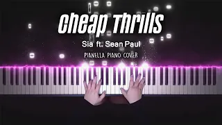 Sia - Cheap Thrills (ft. Sean Paul) | Piano Cover by Pianella Piano