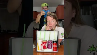 INTENSE Cola Taste Challenge or GET SLIME! 🤯 #shorts