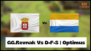 Age of Empires 3- Port Vs Dutch | GG.Revnak Vs D•F•S | Optimus | Aoe3 DE Pro Match | UHD