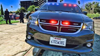 Playing GTA 5 As A POLICE OFFICER SWAT Patrol| GTA 5 Lspdfr Mod|