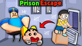 Shinchan And Nobita Escaped Prison 😱