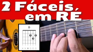 2 MÚSICAS FÁCEIS e De Sucesso, Com Apenas 3 ACORDES No Violão, Que QUALQUER INICIANTE CONSEGUE TOCAR