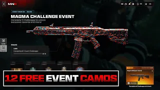 The 12+ NEW Camo Event Challenges in MW3… (NEW Early Gameplay Showcase) - Season 1 Rewards