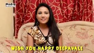 2013 Deepavali Wishes | Actress Meenakshi | Media Directory