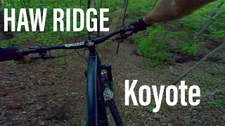 Riding the trail I built! | KOYOTE | HAW RIDGE | OAK RIDGE TN