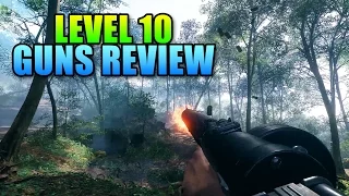 All Four Level 10 Guns Reviewed | Battlefield 1
