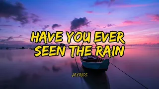 Joan Jett - Have You Ever Seen The Rain ( Lyrics )