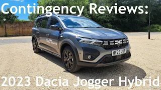 Contingency Reviews: 2023 Dacia Jogger 1.6 E-Tech Hybrid Extreme (with @FuelPower)