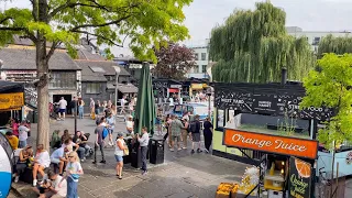 Is Camden Market The BEST Street Food In London? | 4K Walk Regents Canal and Camden Town Exploration
