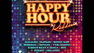 Happy Hour Riddim Official Mix (Medley) (Audio) Vybz kartel ++ March 2018 Refix #