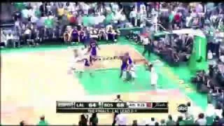 Glen Davis Drools vs Los Angeles Lakers (HD)