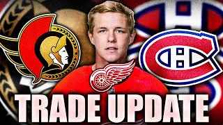 HABS & SENS BIDDING WAR FOR THIS RED WINGS PROSPECT? Jonatan Berggren, Montreal Canadiens News