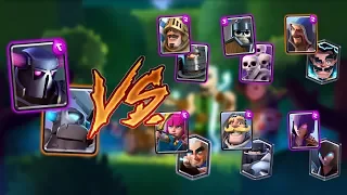 PEKKA TEAM VS ALL TEAMS IN CLASH ROYALE | PEKKA TEAM 2 ON 2 GAMEPLAY