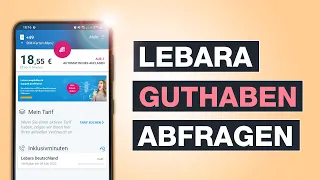 Lebara Guthaben abfragen - Testventure