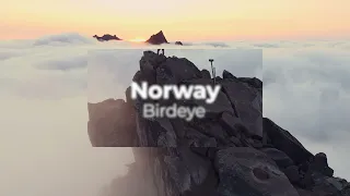 Bird's eye view of Norway