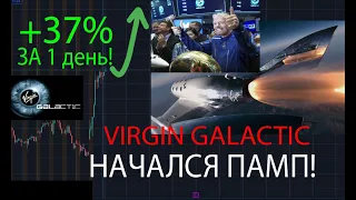 Акции VIRGIN GALACTIC НАЧАЛИ ПАМПИТЬ! Успей купить!!!!