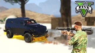 GTA V Online: RPG Vs INSURGENTS - BATALHA ACIRRADA!!