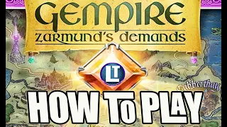 Learn HOW TO PLAY GEMPIRE from the board game DESIGNER / GEMPIRE Rules Walkthrough