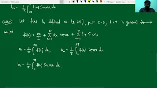 Fourier series expansion on different intervals