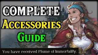 Triangle Strategy COMPLETE Accessories Guide - All Locations and Effect Descriptions!