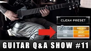 NANOWEB vs POLYWEB - which strings sound better? | GUITAR Q&A SHOW #11