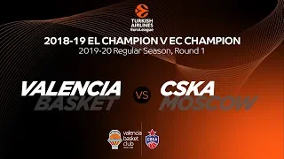 Valencia Basket vs CSKA Moscow: EL Champion vs. EC Champion