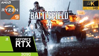 Battlefield 4 | 4K | 60FPS | Max Graphics | RTX 3090 |  Ryzen 9 5950X