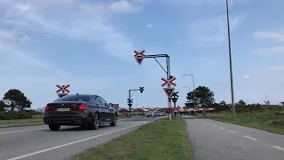 Level Crossing, Fredrikshavnsvej, Skagen, Nordjylland, Denmark