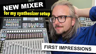 NEW MIXER FOR MY SYNTHESIZER SETUP!! – Presonus StudioLive 32SC