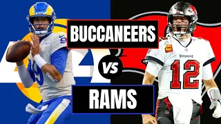 LA Rams vs Tampa Bay Buccaneers LIVE Stream Reactions | NFL Divisional Round 2022