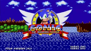 Modern Sonic in Sonic 1 Forever ✪ Full Game Playthrough (1080p/60fps)