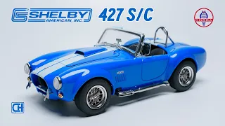 Building Fujimi Shelby 427 S/C Cobra 1/24 Scale Model Assembly Kit