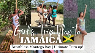 Jamaica VLOG 2022| Ultimate Girls Trip | Breathless Resort Montego Bay Review| Bamboo Rafts