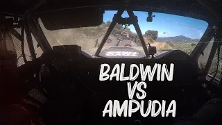 BJ Baldwin Vs Alan Ampudia - Baja 500 2017