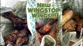 New Wingstop Wing Flovors!! Bayou BBQ - Lemon Garlic - Hot Lemon  Pepper!!! Review!