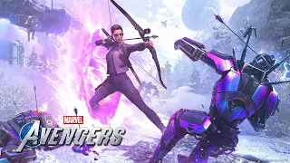 Marvel's Avengers 1.17 (PS4) Игрофильм Кейт Бишоп: полное прохождение 1 продолжения сюжета игры