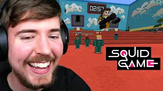 MrBeast's EXTREME Squid Game Challenge in Minecraft!