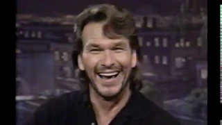 1993 Patrick Swayze interview (Jay Leno- Tonight Show)