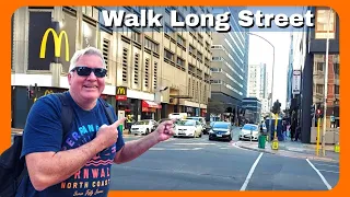 Walking down Long Street in Cape Town filmed in 4K