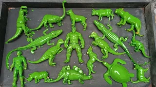 Brotosaurus, t-rek, hulk, buaya, dog, kura-kura, kucing, badak, srigala, sapi