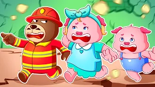 Earthquake Song 😯|| Children's Safety Educational Songs || Funny Children's Song By Bubba Pig 💖🎼
