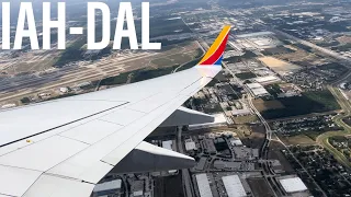 Full Flight #45 - Southwest Airlines - Boeing 737 MAX 8 - Houston (IAH) to Dallas (DAL)