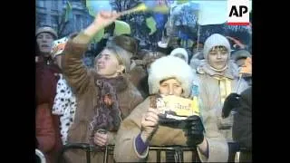 Yushchenko supporters rally round