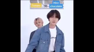 [TXT] beomgyu biggest enemies are tomato and mint chocolate