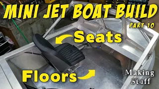 Mini Jet Boat Build - Seat, Floors and More