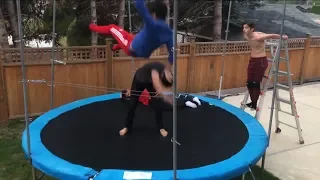 ROYAL RUMBLE 2019 TRAMPOLINE MATCH