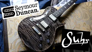 Seymour Duncan JB Jazz vs Suhr SSV+ SSV - Pickup shootout and demo in the PRS SC245